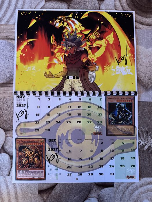 Yu-Gi-Oh календар 2027г