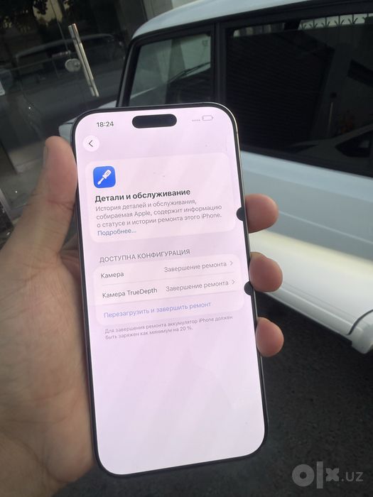 Iphone 16 Pro max Natural 256Gb 91% Holati yaxwi