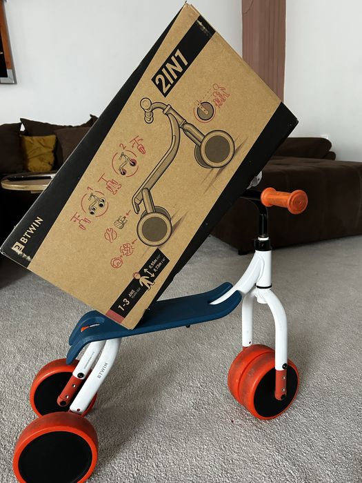 Bicleta copii BTwin 2in1