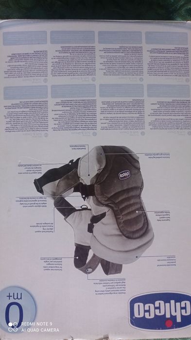 Рюкзак для родителей для носки ребёнка от 1 месяца до 2х лет,