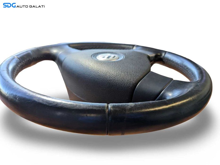 Volan din Piele in 3 Spite FARA Airbag Volkswagen Golf 5 2004 - 2008 [L9118]