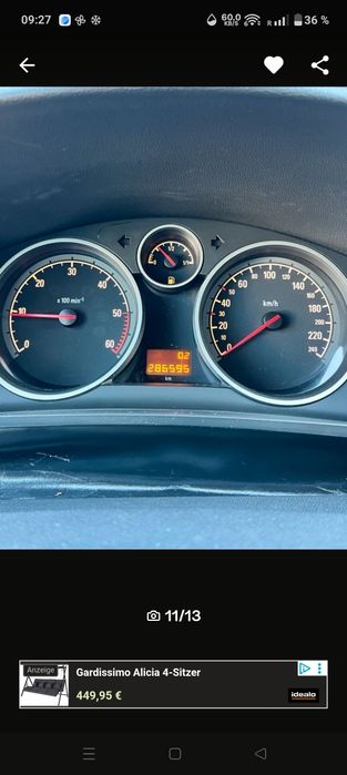 Opel Zafira B 1,7 CDTI -Diesel