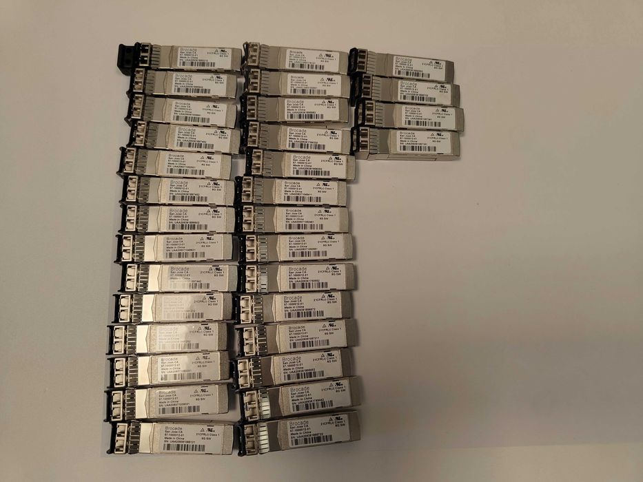 (x127) Lot/Module SFP/SFP+ 8/10 Gbps (Brocade, Finisar, JDSU, Juniper, IBM)