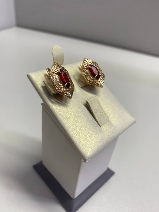 Золотые серьги   #КН2640