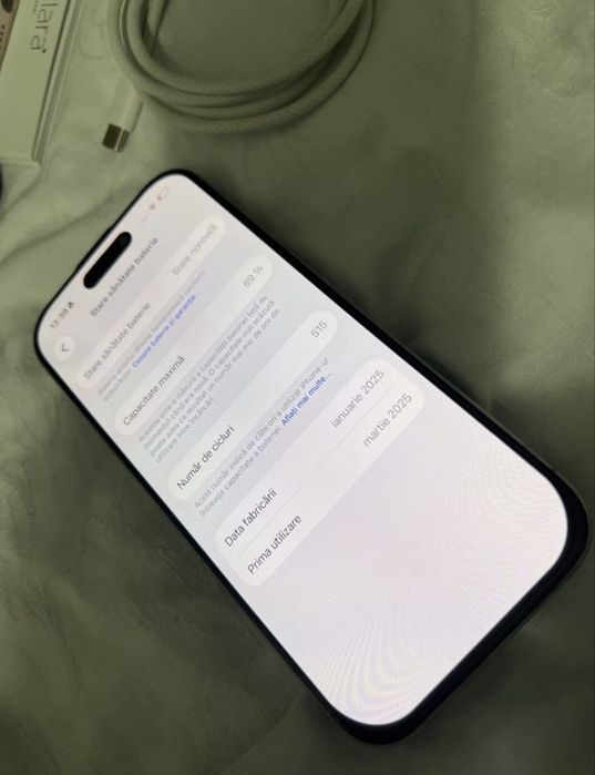 Preț FIX azi  Iphone 16 Pro 256 GB 8 huse incluse/cablu cadou