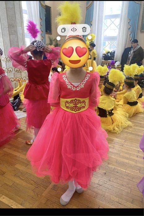 Казахское платье для девочек