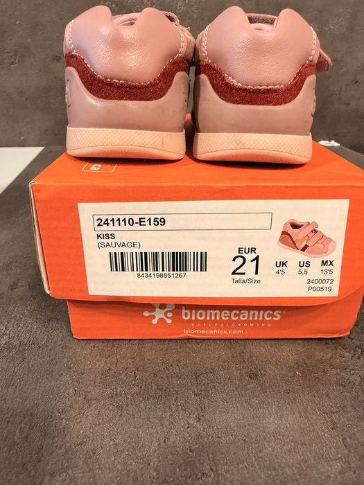 Pantofi Biomecanics copii, mărimea 21 – stare foarte bună