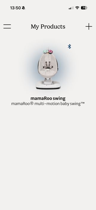 Електрическа бебешка люлка mamaRoo 5.0, черна