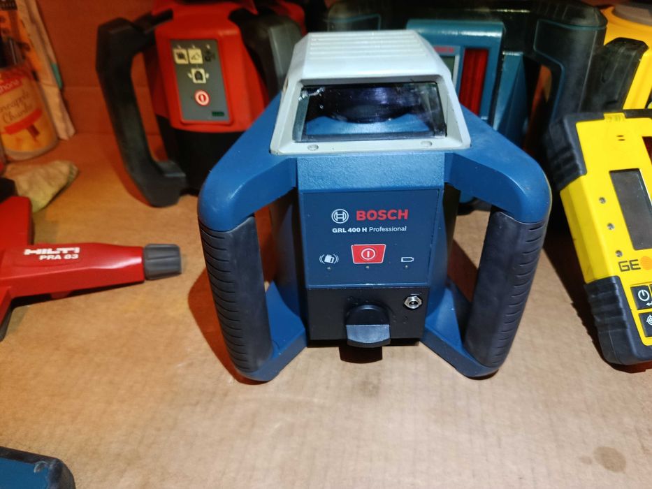 NIvela Laser ROSU BOSCH GRL400H Professional + Receptor LR1