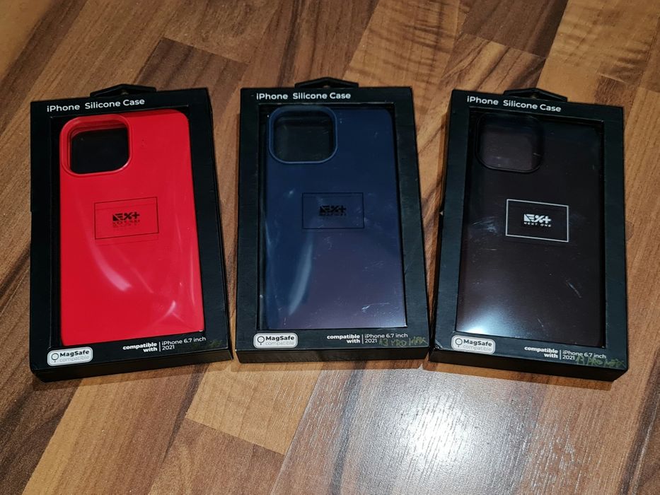 Husa silicon originala NextOne Silicone Case Magsafe iPhone 13 Pro Max