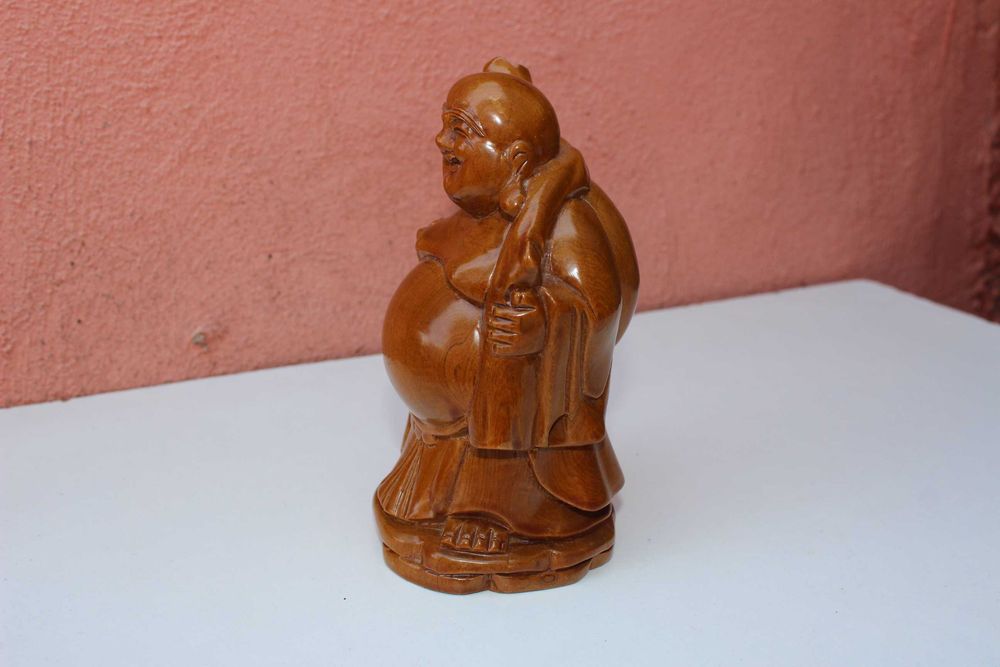Sculptura/figurina BUDHA lemn, CHINA