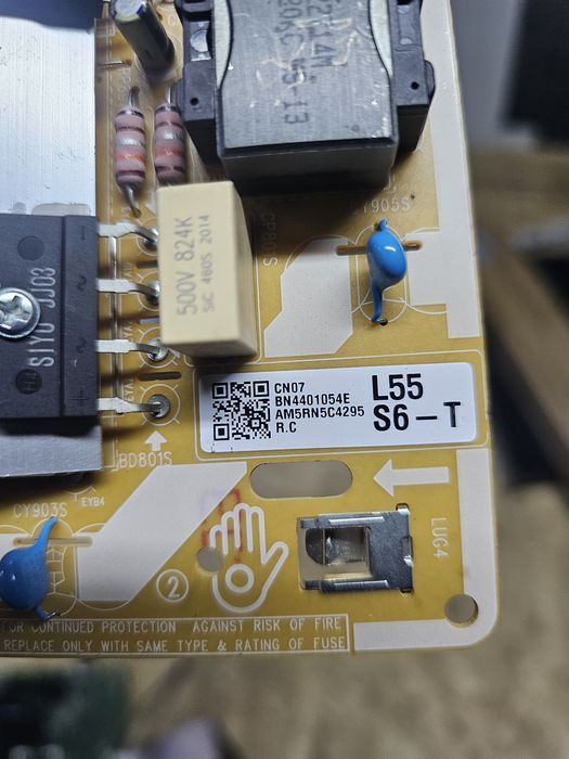 Sursă alimentare Samsung BN44-01054E (L55S6_THS)