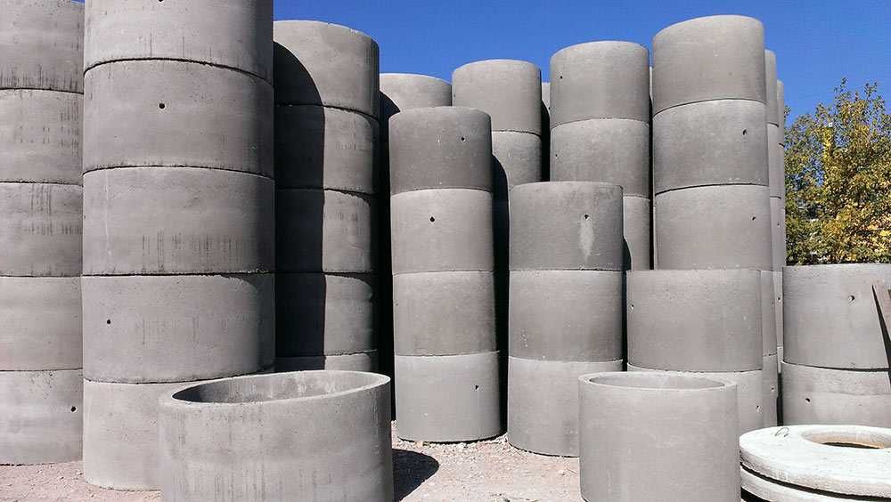 Бетонный Колса и плита перекрытия