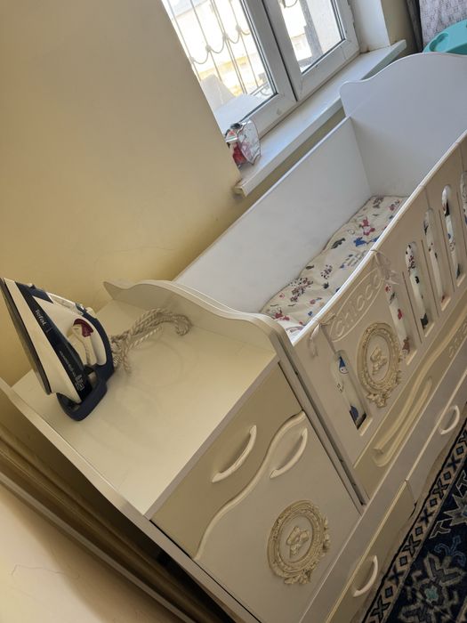 Детский кроват 2 в 1