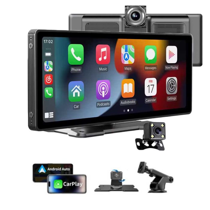 Видеорегистартор с CarPlay навигация 10.26 инча и задна камера