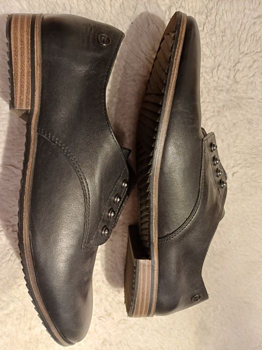 Pantofi piele naturala Tamaris 39