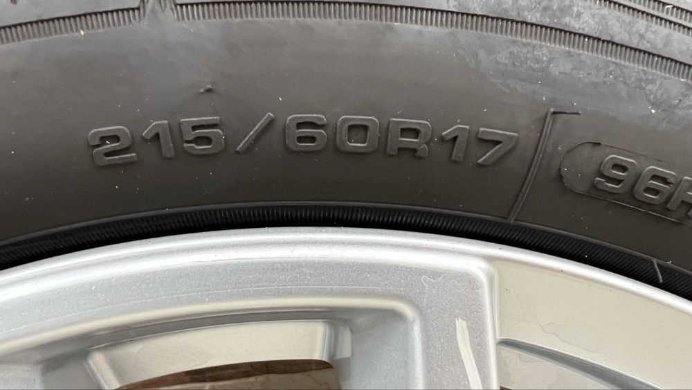 Джанти DEZENT 17 5x114.3 + Гуми 215/60 - ПЕРФЕКТНИ !!!