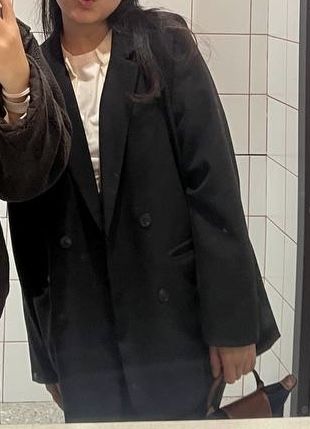 Женский пиджак черный