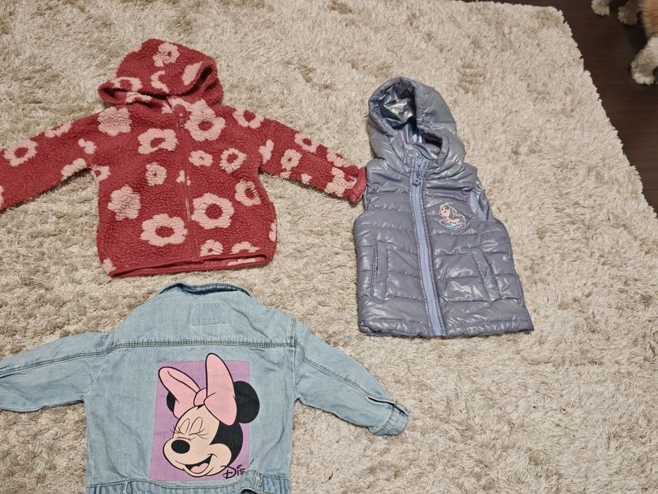 Lot geci fetiță 86cm