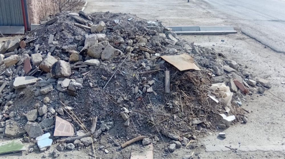 Строительные отходы. Құрылыс қалдықтары қажет болса…