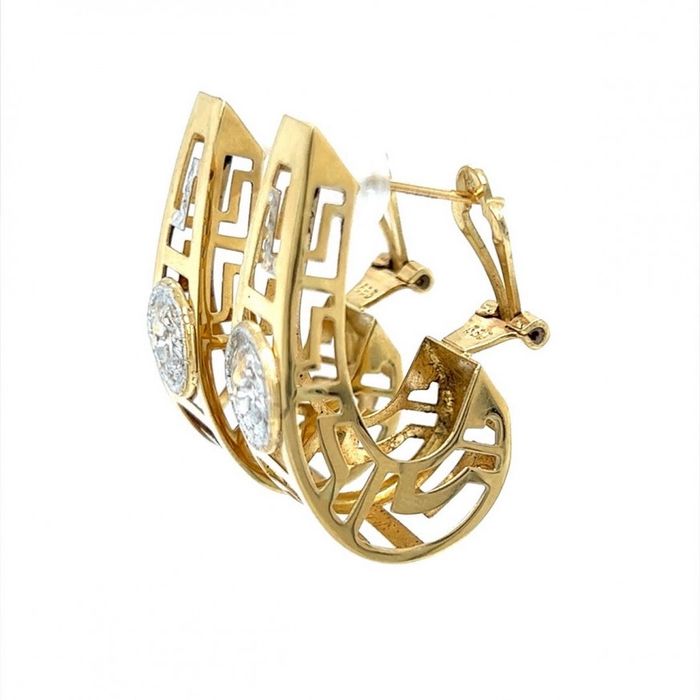 Златни обеци 8,04гр. 14кр.