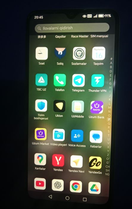 Honor x6b holati yangi