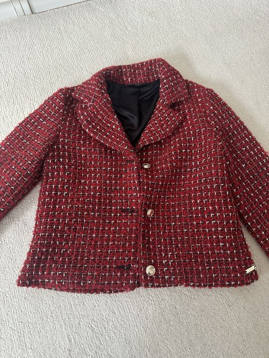 Костюм сако и къси панталонки зимни за момиче на Guess