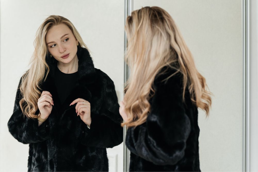 Шубка норковая в отличном состоянии