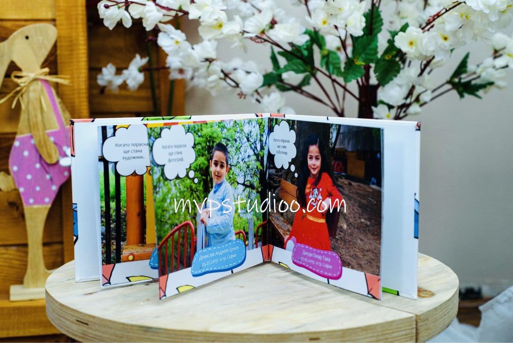 Фотоалбуми за завършване на детски градини и училища