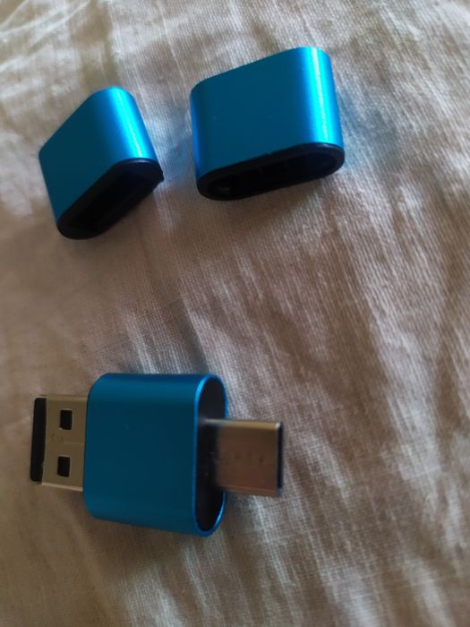 Продам новый usb type c otg адаптер картридер.