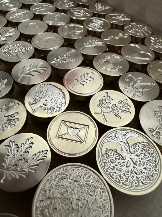 Stampile alama pentru sigilii nunta, 60 modele premium