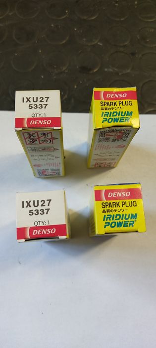 Запалителни свещи Денсо и Бош , Denso iridium power IXU27 , bosch YR6D