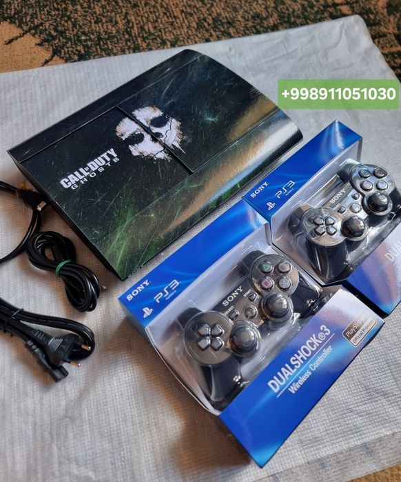 PS3 super slim 500 GB + Top Games