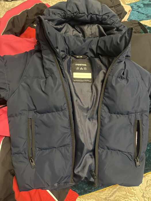 Пуховик рейма 104 синий