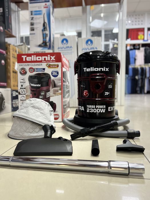 Строительный Пылесос Telionix Турция- 2300 Ватт 25 л