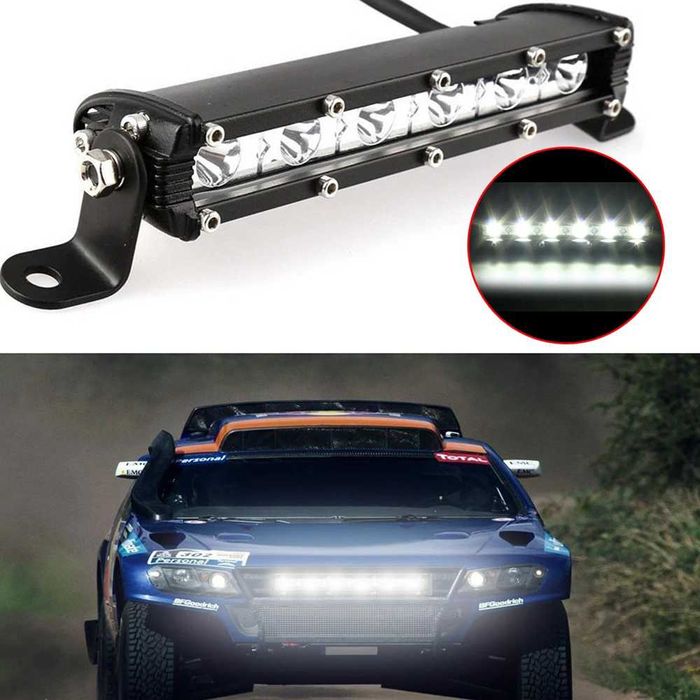 Мини 18W LED бар за осветление с 6 диода - 12/24V