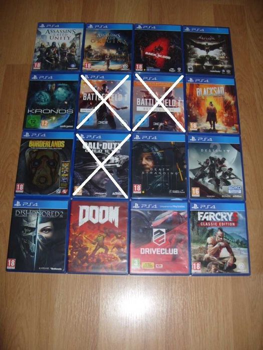 Игри за PlayStation 4, PS4 Част 3 - 12.78 € / 25лв за брой