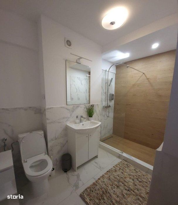 Apartament 2 camere, LUX, 58 mp, gradina 30 mp, Zona Teilor