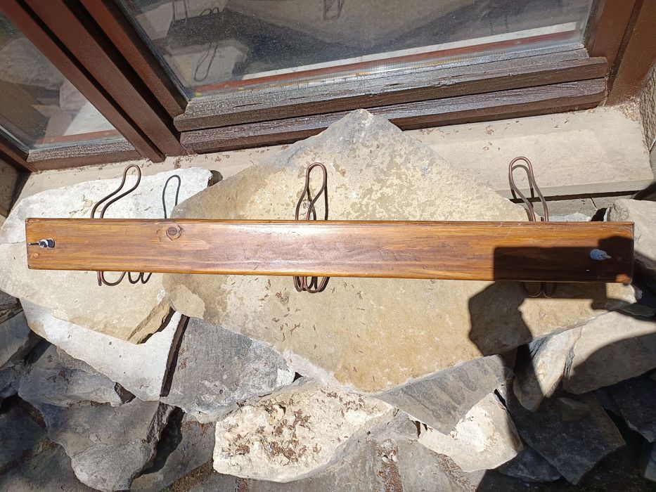 Дървени ретро закачалки