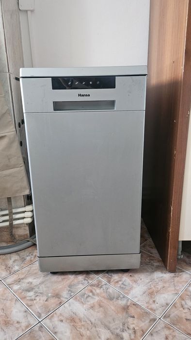 Mașină de spălat vase Hansa 45 cm (Slim), Inox, 3 coșuri (MaxiSpace)
