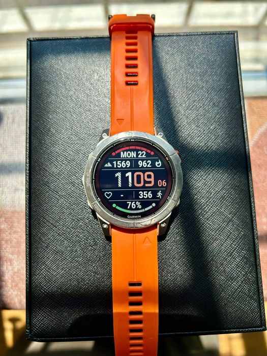 Garmin fenix 7 Pro – Sapphire Solar Edition | Titanium | 47 mm