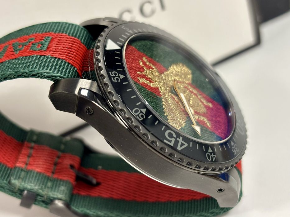 Gucci Ceas Scufundari  Full Set Acte Cutie Original 100%