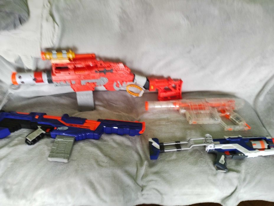 NERF колекция с много аксесоари