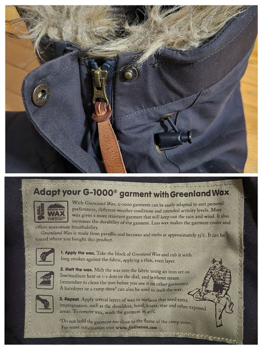 Geacă Fjällräven Sarek Winter, G-1000, Windproof, Waterproof, Damă  XS