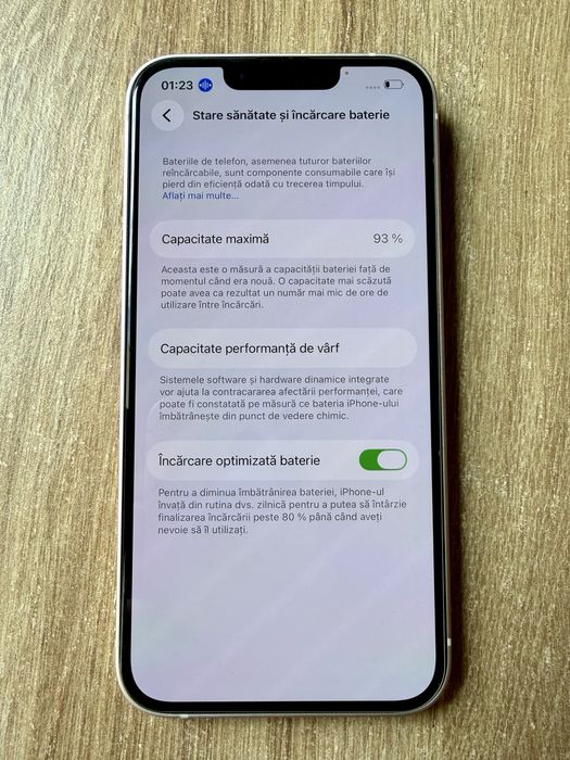 iPhone 14 128 GB-93% Bat