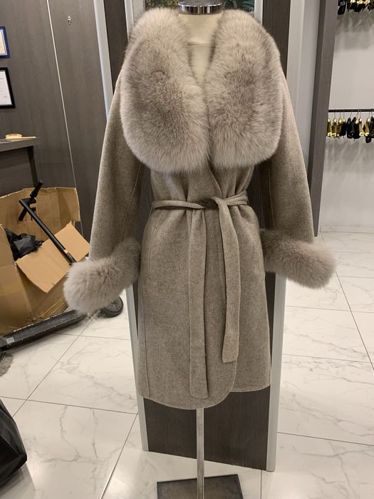 Palton alpaca vulpe poara