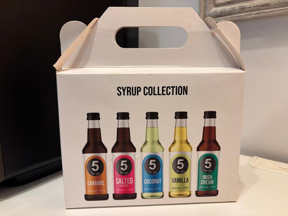 Siropuri cafea five to go