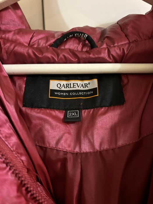 Две топли зимни якета. Синьото яке размер М, а цвят фуксия е р-р XXL