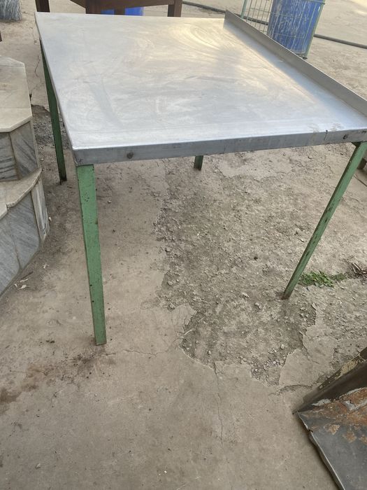 Стол разделочный промышленный из аллюминия