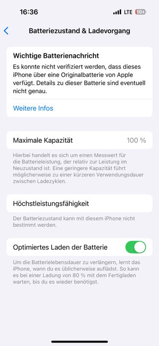 I phone 14 pro 128GB 100%
